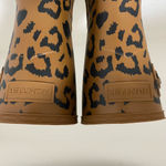 Hunter  Tan and Black Animal Print Boots Photo 3