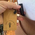 Knot Sisters Revolve  ribbed stretch bodycon Phoenix snap front cocoa brown maxi Photo 2