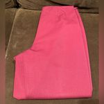 Talbots Burgundy Classic Stretch Side Zip Flat Front Ankle Pants Sz 14P Photo 1