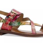 Patricia Nash Fidella Spring Multi Strappy Leather Sandals Photo 0