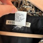 Requirements Vintage Quilted Jacket - Neutral Floral Paisley and Animal‎ Print - Lightweight Photo 6