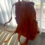 Cute brown tassel medium backpack Photo 2