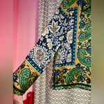 ZARA | Women's Paisley Scarf Blouse, size M Photo 5