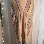 Free People  Pink Tan Sleeveless Maxi Dress Photo 3