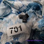 New! Komarov Long Bell Sleeve Charmeuse & Chiffon A Photo 10