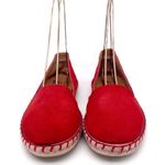 Miz Mooz Cherry Red Suede Leather Espadrille Flat Shoes EU 39 US Size 8.5-9 Photo 8