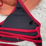 NWT Women’s Cutout Strappy Halter Bikini Swimsuit Top Photo 4