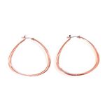 Sam Edelman NEW - Elegant Classic Rose Gold Boho Chic Hoop Earrings by  Photo 2