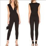 Amuse Society cats meow black jumpsuit large Photo 1