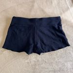 Brandy Melville  John Galt Navy Pull On Sweat Shorts Women’s One Size EUC Photo 1