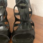 Moschino Women’s  Black Strappy Heels Size 8.5 Photo 4