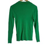 Lauren Ralph Lauren Green Collared Polo Ribbed Knit Cardigan Sweater Size M Size M Photo 11