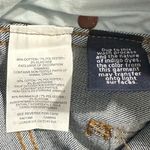 Madewell  Skinny Jeans 26 Blue Denim  High Rise Cropped Cotton Distressed Raw Hem Photo 4