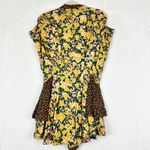 Free People Fiorella Romper Size Medium NEW Lucky Combo Floral Polka Dot Boho Photo 2