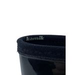 Kamik  Marina Women's Black Synthetic Rubber Round Toe Mid Calf Rain Boots Size 7 Photo 5