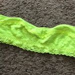 Gilly Hicks Neons Yellow Strapless Lace Bandeau Photo 0