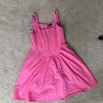 PaperMoon  Bright Pink corset drop waist mini Dress Photo 0