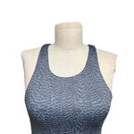 Allfenix Savannah Sports Bra Animal Print Stretch Workout Gym Gray Size XS Photo 2