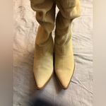 Chinese Laundry winner tan slouch pointed toe suede knee high boots nwot Photo 2