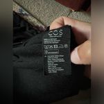 COS  xs black oversized cardigan. Photo 1