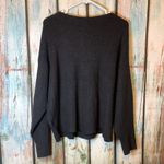 ZARA NWT Dark Gray Heavy Knit Sweater Size M Photo 3