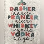 Gildan Christmas Rudolph Crewneck Sweatshirt Pullover Sport Grey Size Medium Photo 2