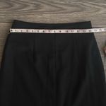 Uniqlo  black wool blend a line skirt with pockets  size 4 Photo 7