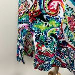 Ralph Lauren LAUREN  Day Dress Cover Up‎ L Colorful Paisley Resort Beach Cruise Photo 4