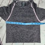 PINK Victoria's Secret Seamless Crop Top Long Sleeve Thumbhole Gym Workout S Purple Photo 5