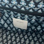 Spartina 449 Bamboo Moon Savannah Satchel Woven White Leather Handbag Photo 7