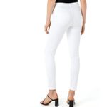 Liverpool NWT  X Nordstrom LM2367WK Bright White Gia Glider  Jeans Photo 2