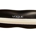 Vogue Glasses 👓 Black Plastic Frames with Rhinestones and Vogue zippered case Photo 3