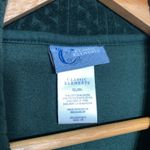 Classic Elements  Green Velvet Button Down Cardigan Sweater Size XL Photo 2