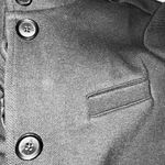 Banana Republic black knit pique cotton/poly/spandex jacket.Size MP. NWT. Photo 6