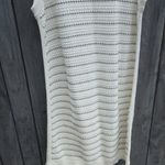 Varley  Cream Textured Knit Mini Dress Photo 4