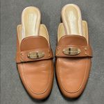Michael Kors  Tan Leather Men's Slip-On Loafers Photo 0