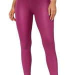 CRZ Yoga  Butterluxe Matte Faux Leather Legging High Waisted Magenta, Med… Photo 0