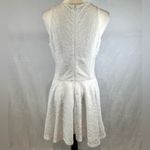 White lace dress with turquoise necklace size medium Photo 3