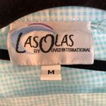 Las Olas Vintage  Appliqué Button Down Size M Photo 3