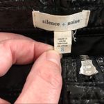 Urban Outfitters Silence + Noise UO Faux Patent Leather Zip Skirt S Photo 7