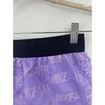 Nike  Air Short Women Small Purple Logo Athletic Yoga Running Fitness Workout Gym Photo 8