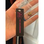 No Boundaries NWT  Striped Womens Shirt Belt Size M 7 9 Orange Black Top Blouse Photo 5