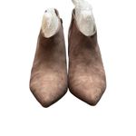 Journee Collection NWT  Demmi Booties Brown Faux Suede SZ 9 Stiletto Fall Neutral Photo 3