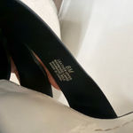 Gianni Bini  Black Leather Platform Heels Ankle Strap Size 8(B100) Photo 9