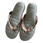 Sperry  Top-Sider Waveside Brown Leather Women's Flip Flop Size 8.5M Photo 3