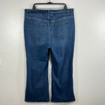 Lane Bryant  High Rise Tighter Tummy Flare Jeans‎ Size 22 Dark Wash Denim Photo 2