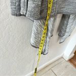 Free People In The Loop Open Front Textured Zip Sleeve Cardigan Medium Photo 8