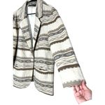 Vintage‎ Casablanca Wool Blend Southwestern Aztec Blazer Coat Size 14 Tan Photo 3