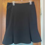 Calvin Klein  Women Black Quilted Peplum Lined Business Pencil Skirt Size 8 Photo 0