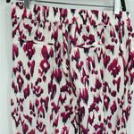 Scotch & Soda  gia purple floral print wide leg trousers size medium 29 Photo 8